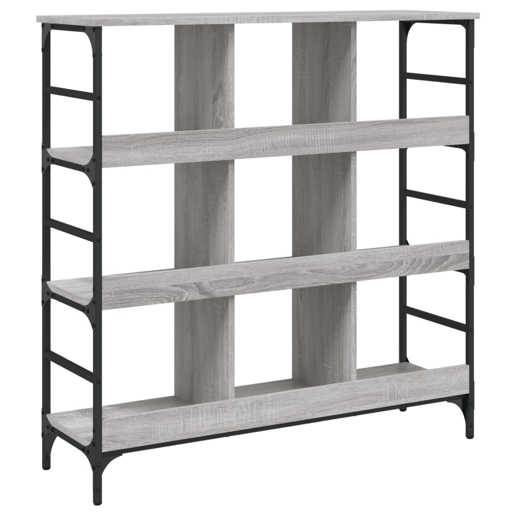Ραφιέρα Γκρι Sonoma 102 x 32 x 103,5 εκ. από Επεξεργασμένο Ξύλο 6