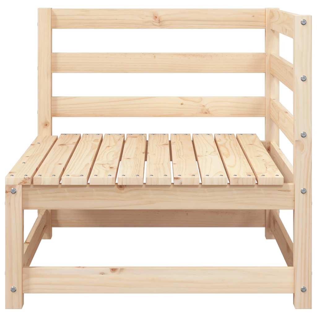 Καναπές Κήπου Διθέσιος από Μασίφ Ξύλο Πεύκου 8