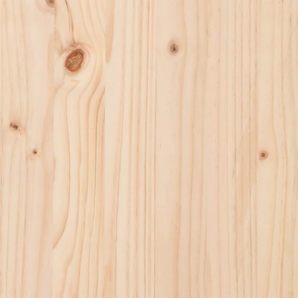 Καναπές Κήπου Τριθέσιος από Μασίφ Ξύλο Πεύκου 9