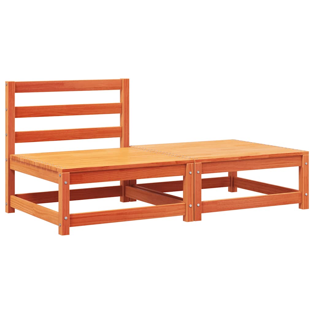 Καναπές Κήπου Χωρίς Μπράτσα με Μαξιλάρια και Υποπόδιο 4