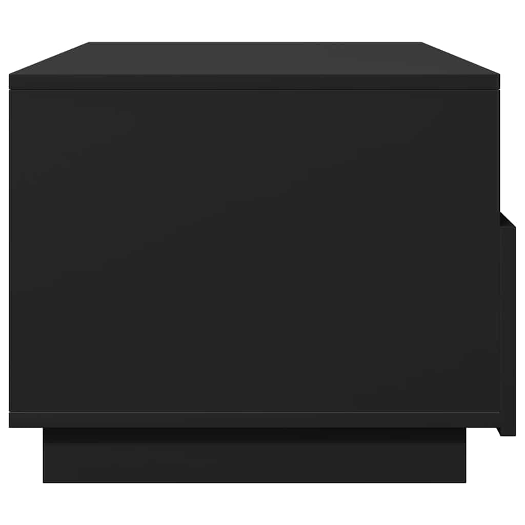 Τραπεζάκι Σαλονιού με Φώτα LED Μαύρο 90x49x40 εκ. 8