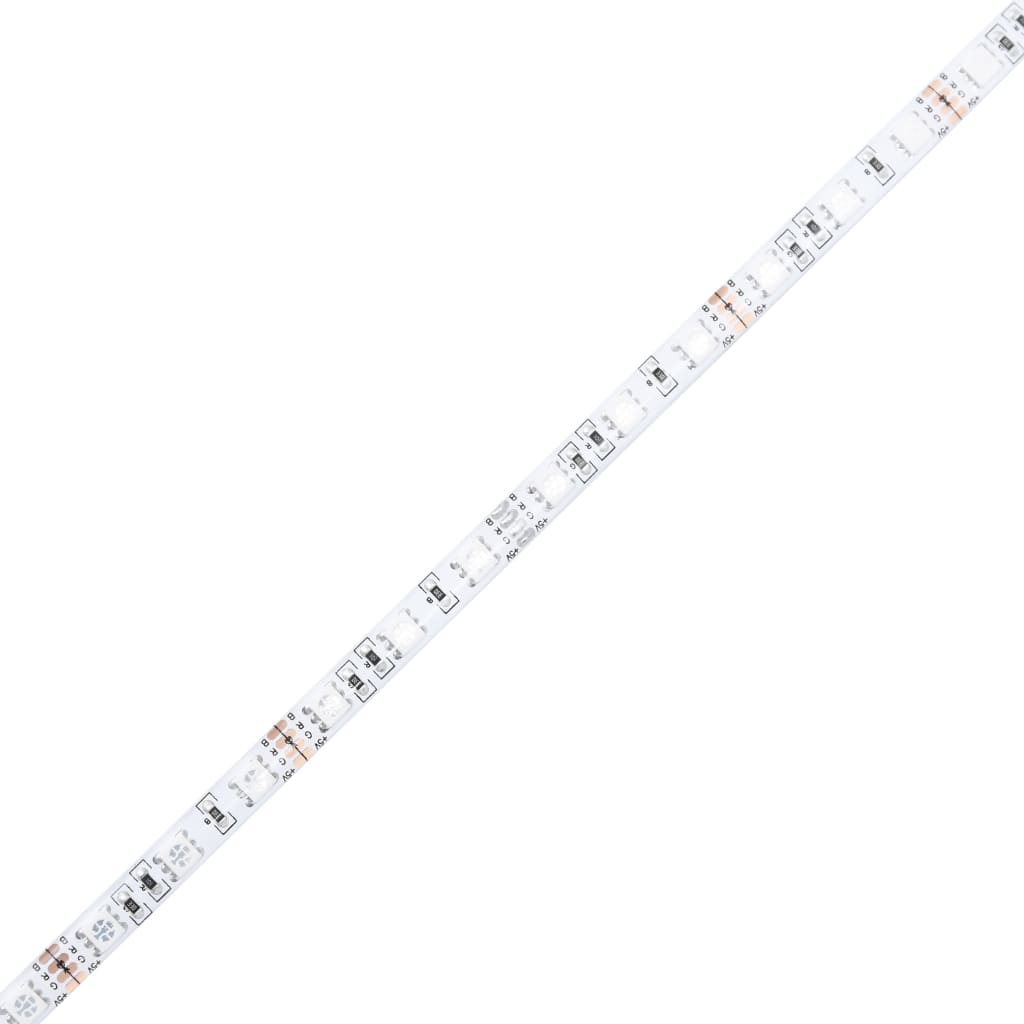 Τραπεζάκι Σαλονιού με LED Μαύρο 90 x 50 x 40 εκ. 11