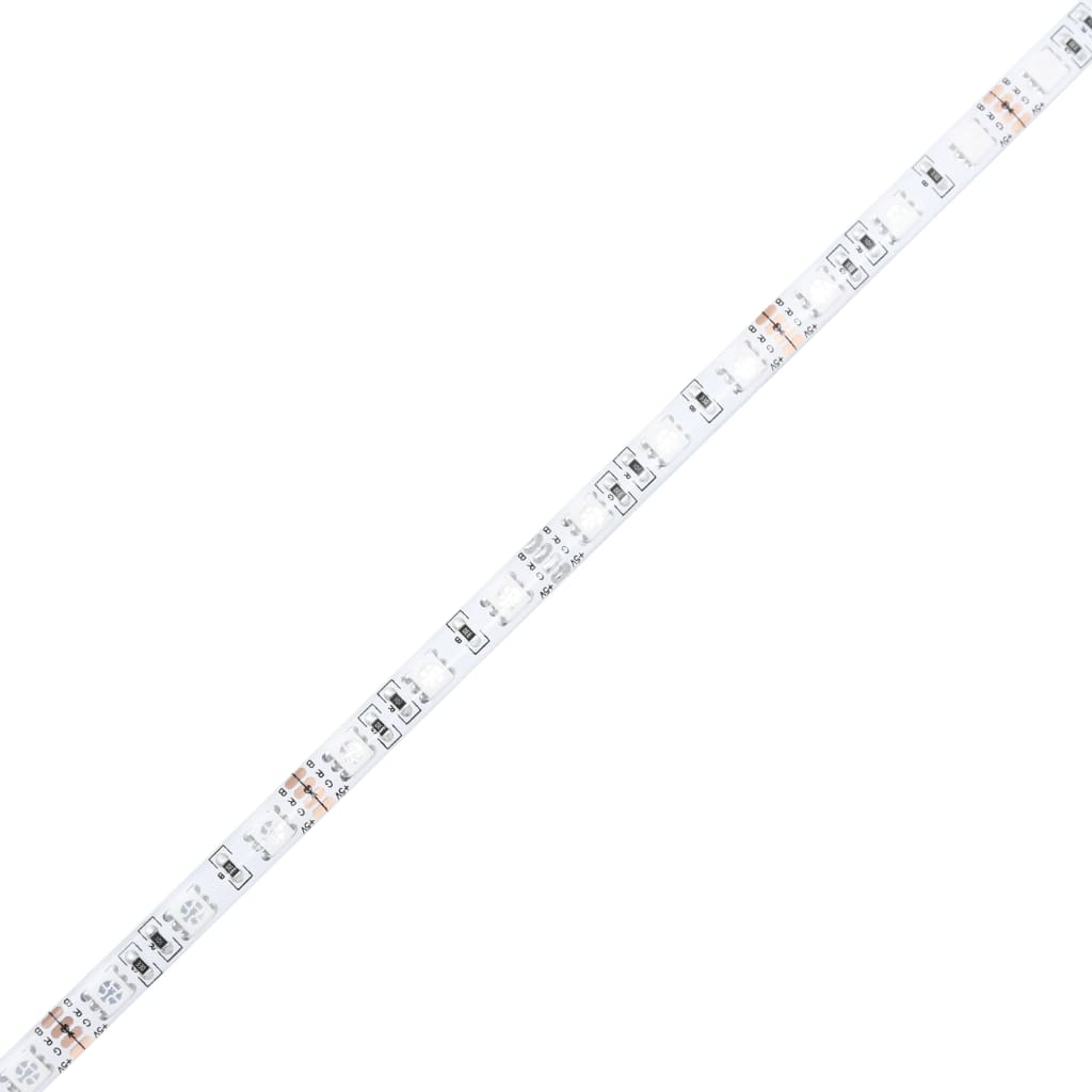 Τραπεζάκι Σαλονιού με LED Μαύρο 50 x 50 x 40 εκ. 11