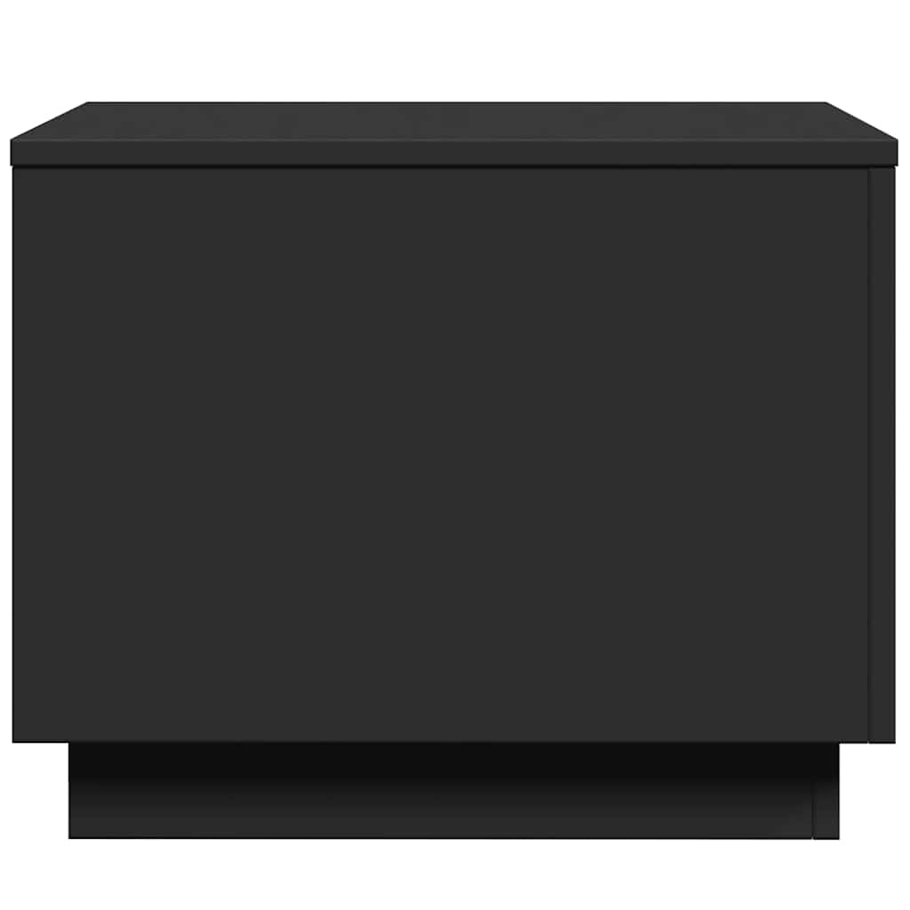 Τραπεζάκι Σαλονιού με LED Μαύρο 50 x 50 x 40 εκ. 8