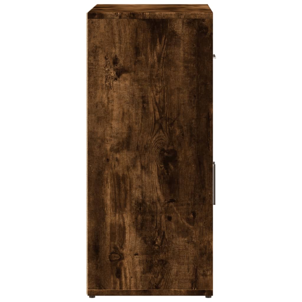 Βοηθητικό Ντουλάπι Καπνιστή Δρυς 60x31x70εκ. Επεξεργασμένο Ξύλο 6