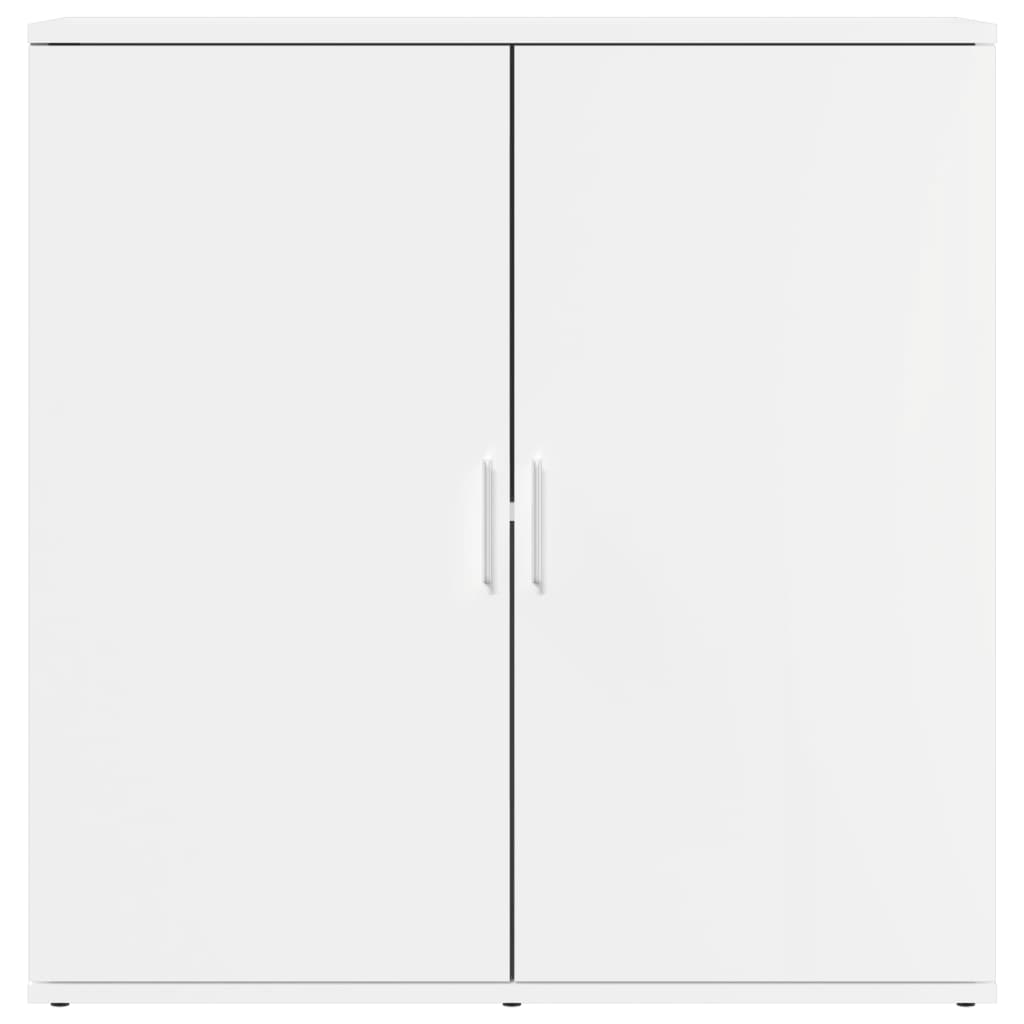 Ραφιέρα Λευκή 79 x 38 x 80 εκ. από Επεξεργασμένο Ξύλο 5
