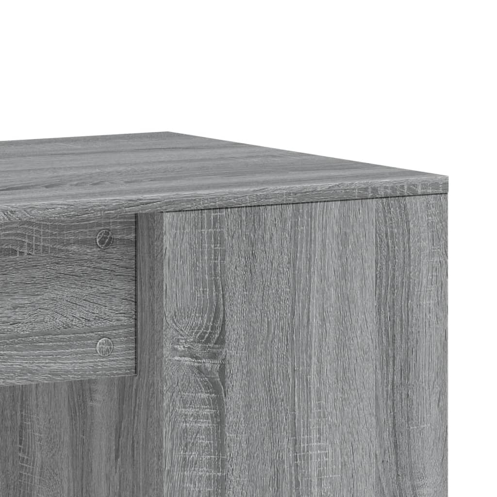Γραφείο Γκρι Sonoma 102x50x75 εκ. από Επεξεργασμένο Ξύλο 7