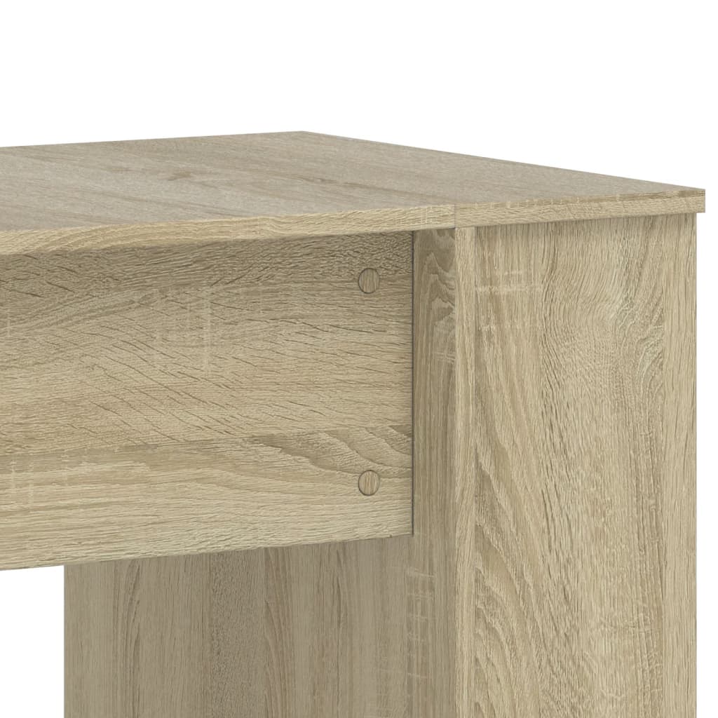 Γραφείο Sonoma Δρυς 140 x 50 x 75 εκ. από Επεξεργασμένο Ξύλο 7