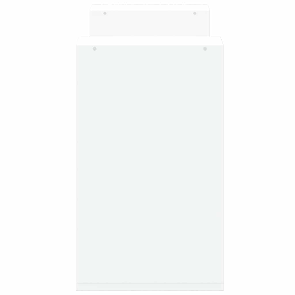 Έπιπλα Τηλεόρασης 2 τεμ. Λευκά 75x30x50 εκ. Επεξεργασμένο Ξύλο 7