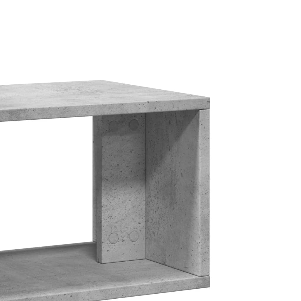 Έπιπλα Τηλεόρασης 2 τεμ. Γκρι Σκυρ. 75x30x50 εκ. Επεξεργ. Ξύλο 10