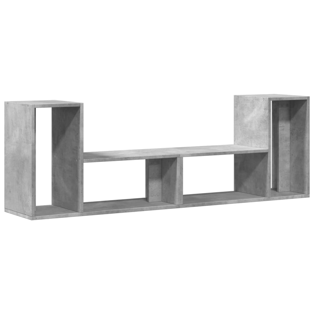 Έπιπλα Τηλεόρασης 2 τεμ. Γκρι Σκυρ. 75x30x50 εκ. Επεξεργ. Ξύλο 2