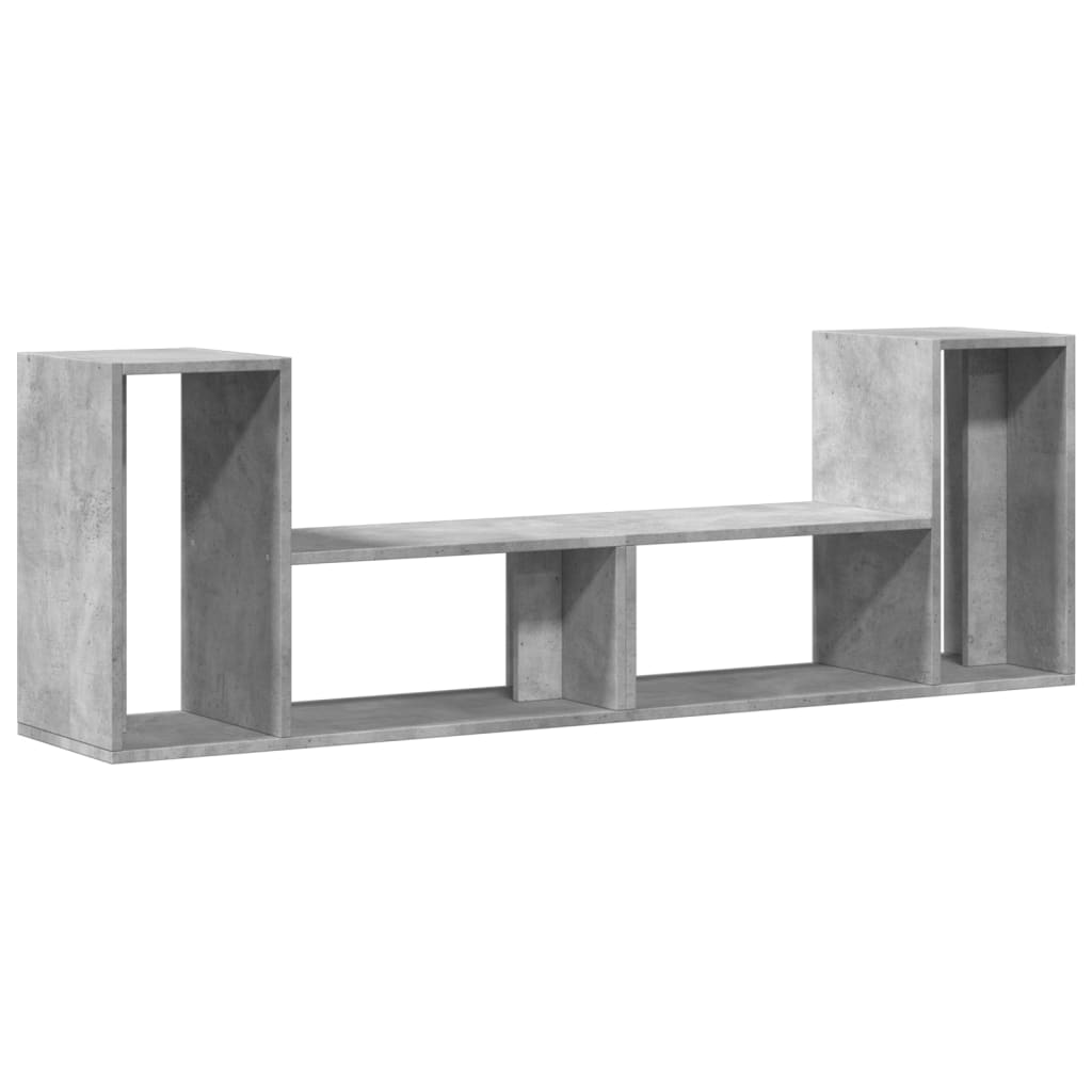Έπιπλα Τηλεόρασης 2 τεμ. Γκρι Σκυρ. 75x30x50 εκ. Επεξεργ. Ξύλο 8