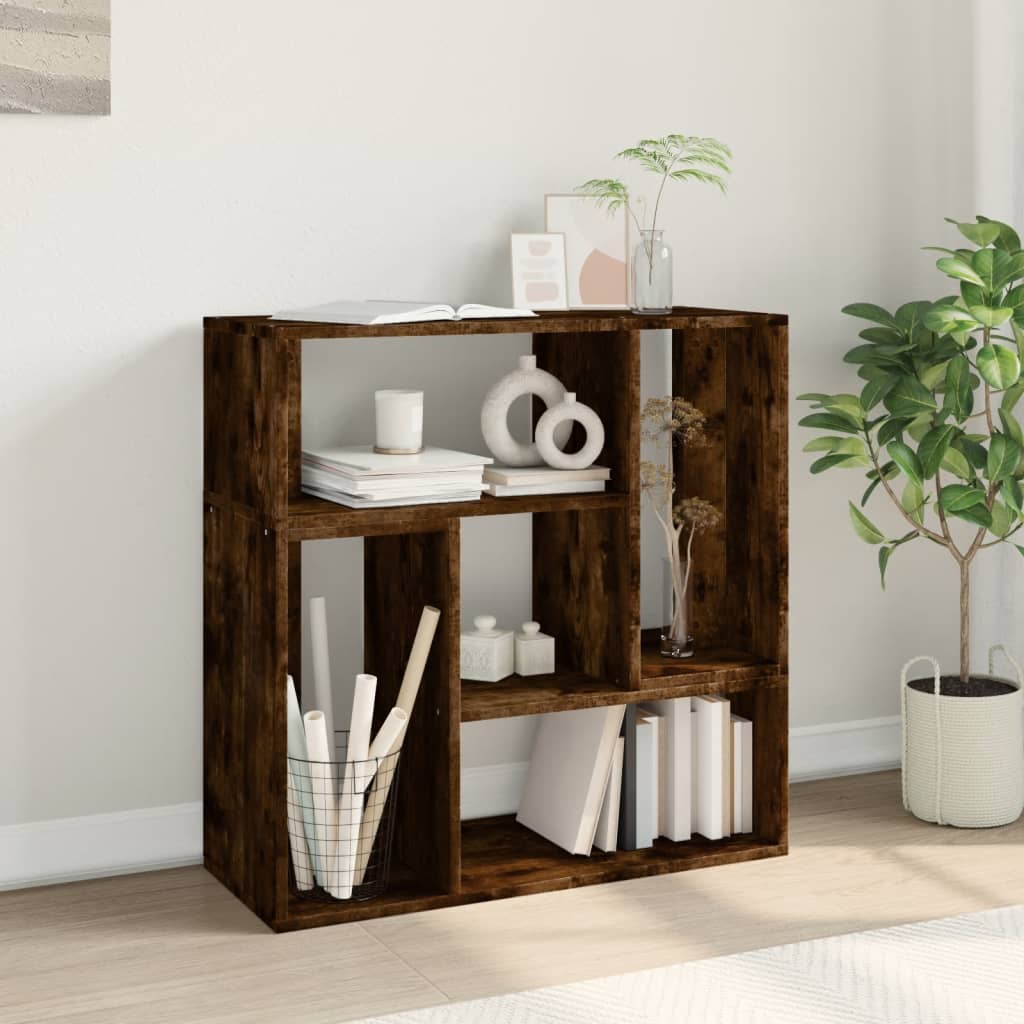 Έπιπλα Τηλεόρασης 2 τεμ. Καπν. Δρυς 75x30x50 εκ Επ. Ξύλο 4