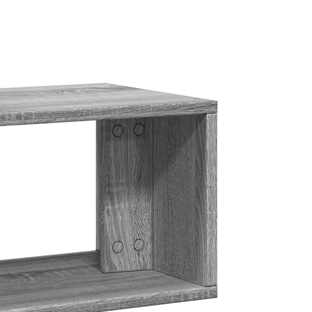 Έπιπλα Τηλεόρασης 2 τεμ. Γκρι Sonoma 75x30x50 εκ. Επεξ. Ξύλο 10