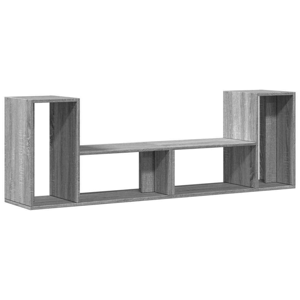 Έπιπλα Τηλεόρασης 2 τεμ. Γκρι Sonoma 75x30x50 εκ. Επεξ. Ξύλο 8