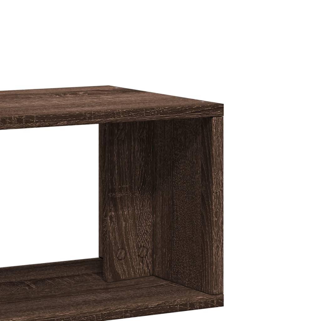 Έπιπλα Τηλεόρασης 2 τεμ. Καφέ Δρυς 75x30x50 εκ. Επεξ. Ξύλο 10