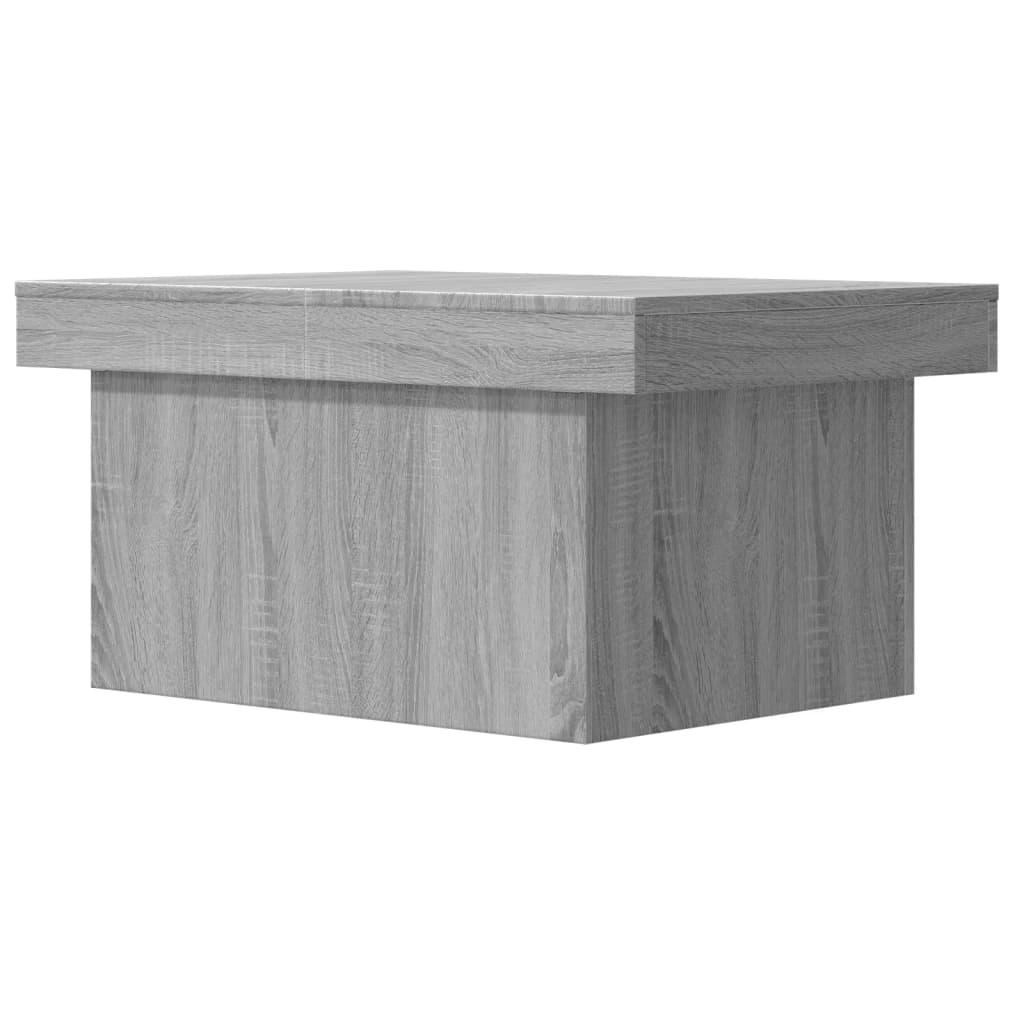 Τραπεζάκι Σαλονιού Γκρι Sonoma 100 x 55 x 40 εκ. Επεξεργ. Ξύλο 7