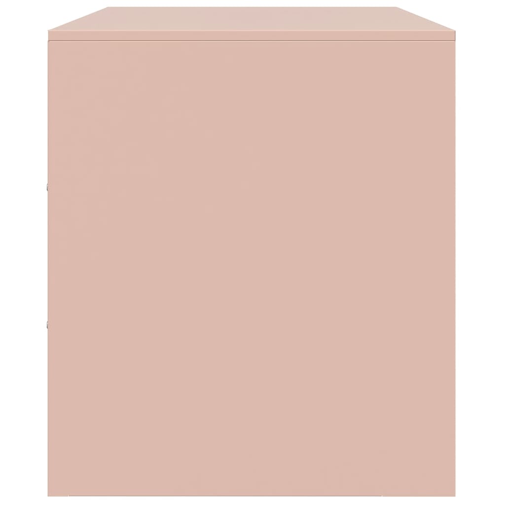 Έπιπλα Τηλεόρασης 2 τεμ. Ροζ 67 x 39 x 44 εκ. από Χάλυβα 8