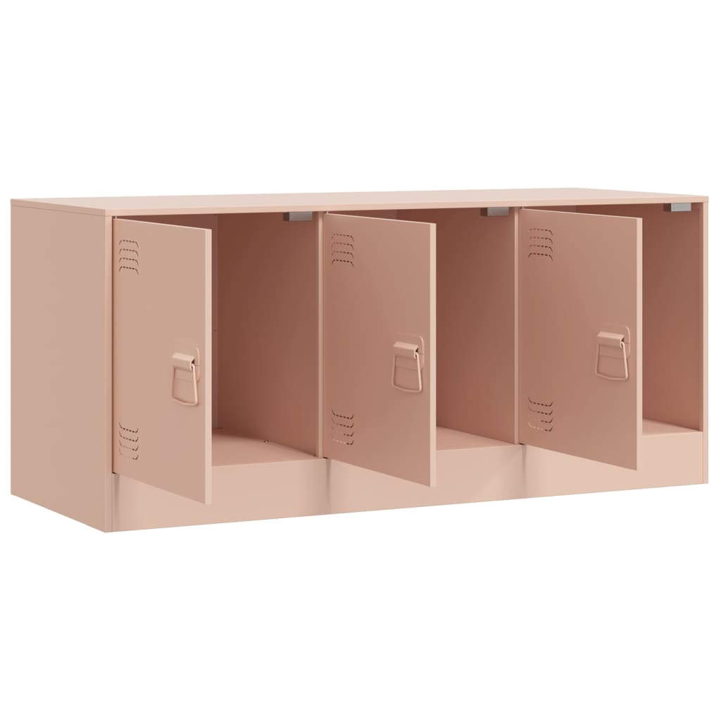 Έπιπλο Τηλεόρασης Ροζ 99x39x44 εκ. από Ατσάλι 7