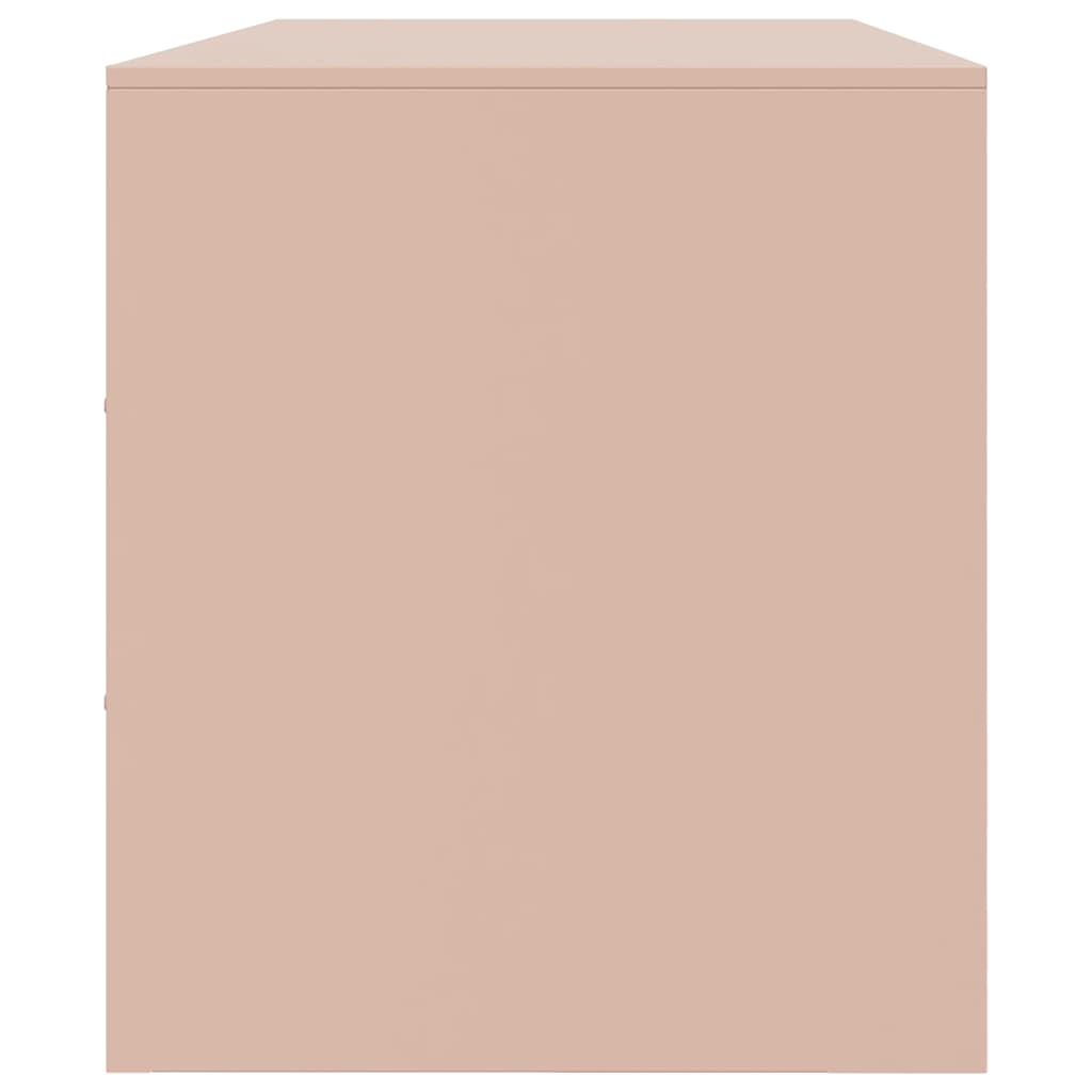 Έπιπλο Τηλεόρασης Ροζ 99x39x44 εκ. από Ατσάλι 8