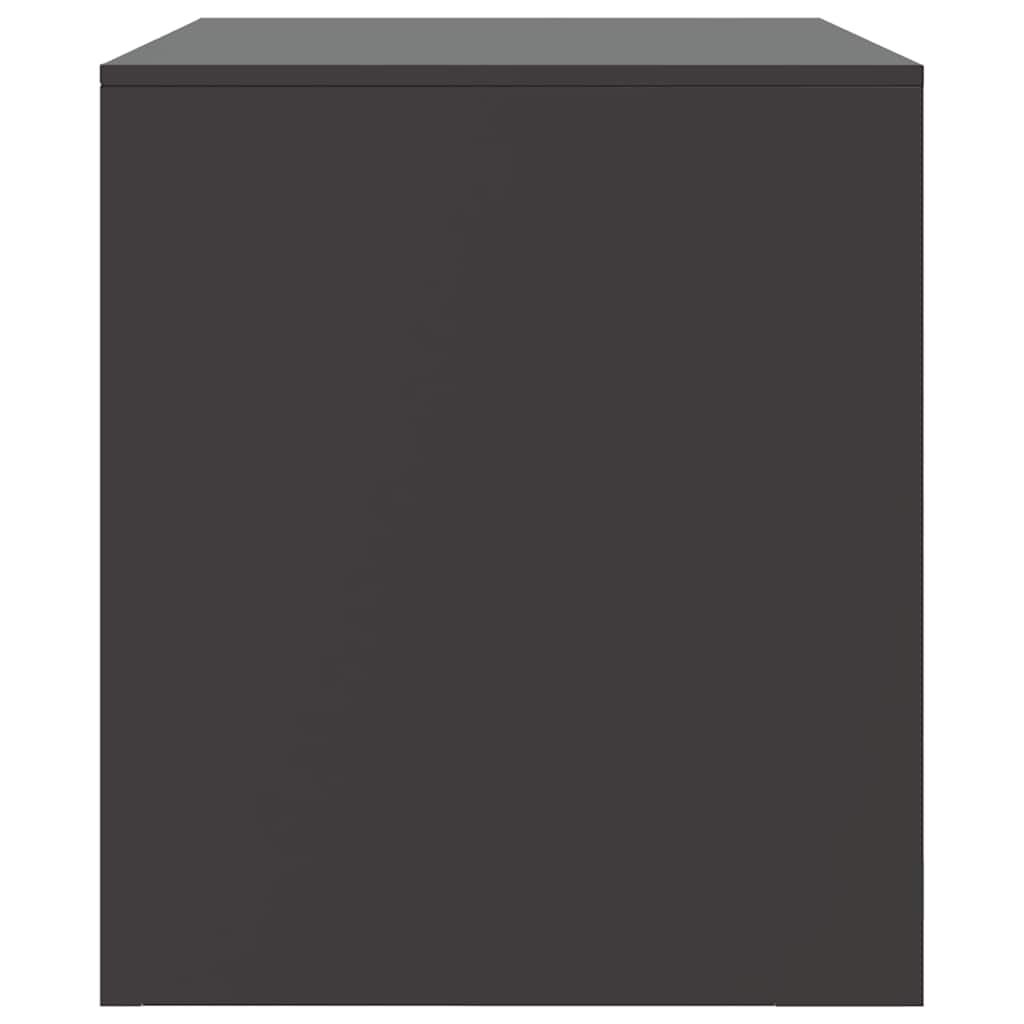 Έπιπλα Τηλεόρασης 2 τεμ. Μαύρο 67 x 39 x 44 εκ. από Χάλυβα 8