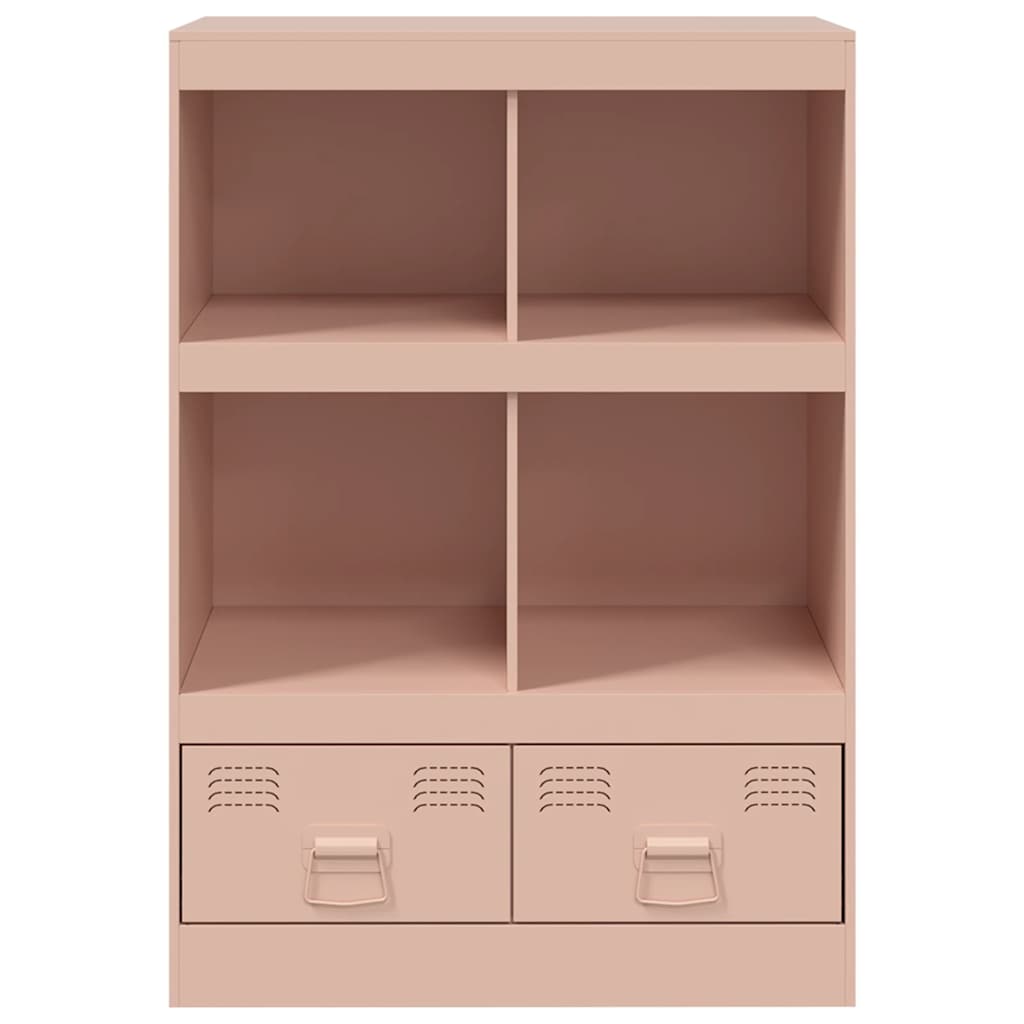 Ραφιέρα Ροζ 67x39x95 εκ. από Ατσάλι 6