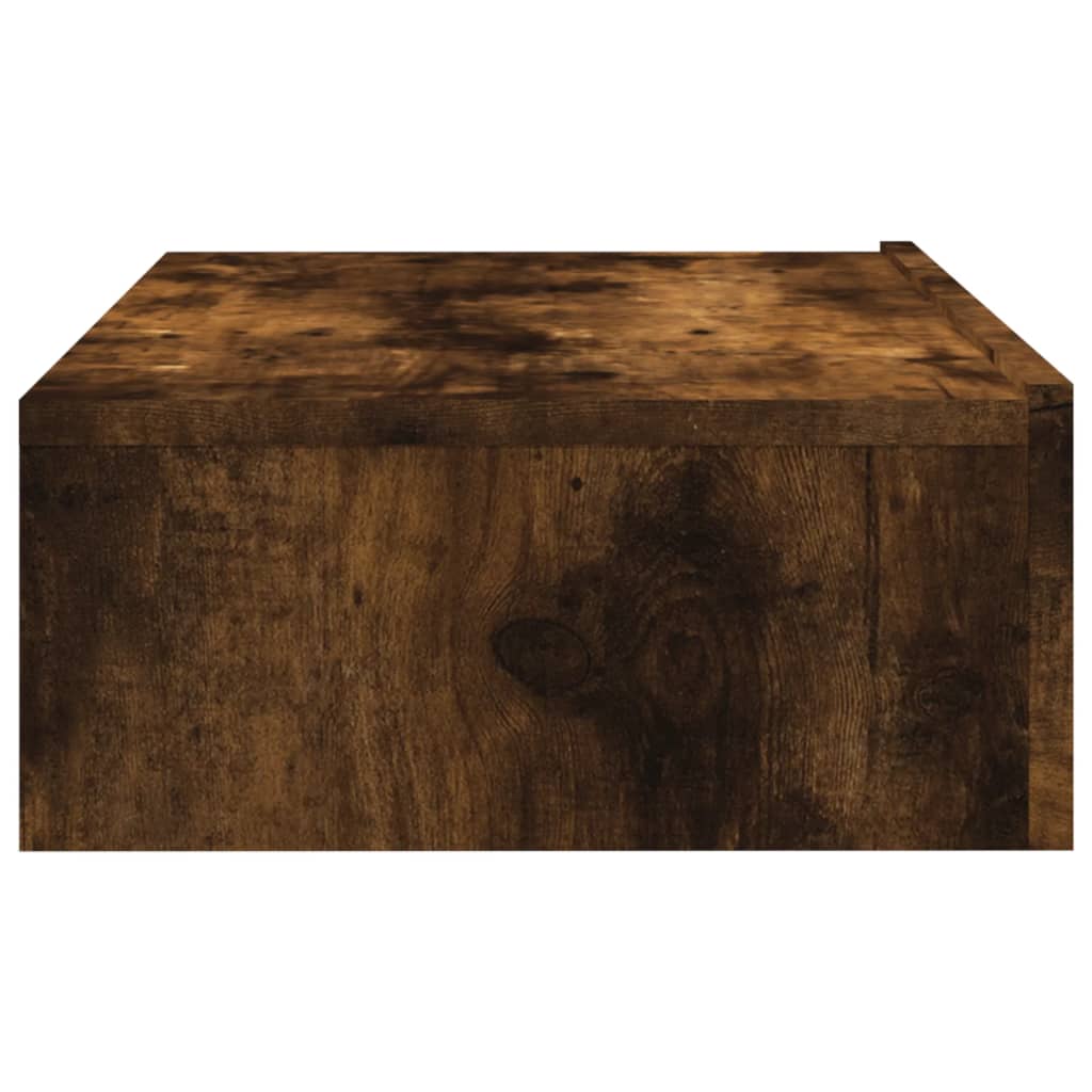 Έπιπλο Τηλεόρασης με LED Καπνιστή Δρυς 60x35x15,5 εκ. 9