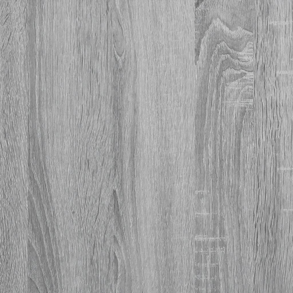 Γραφείο Γκρι Sonoma 140x50x75 εκ. Μέταλλο & Επεξεργασμένο Ξύλο 9