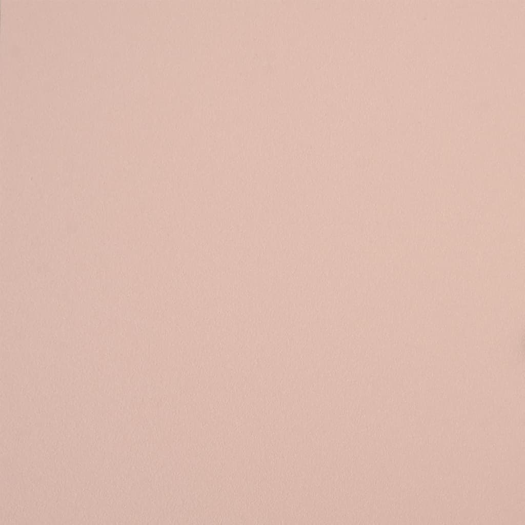 Κομοδίνα 2 τεμ. Ροζ 36x39x60,5 εκ. από Χάλυβα 12