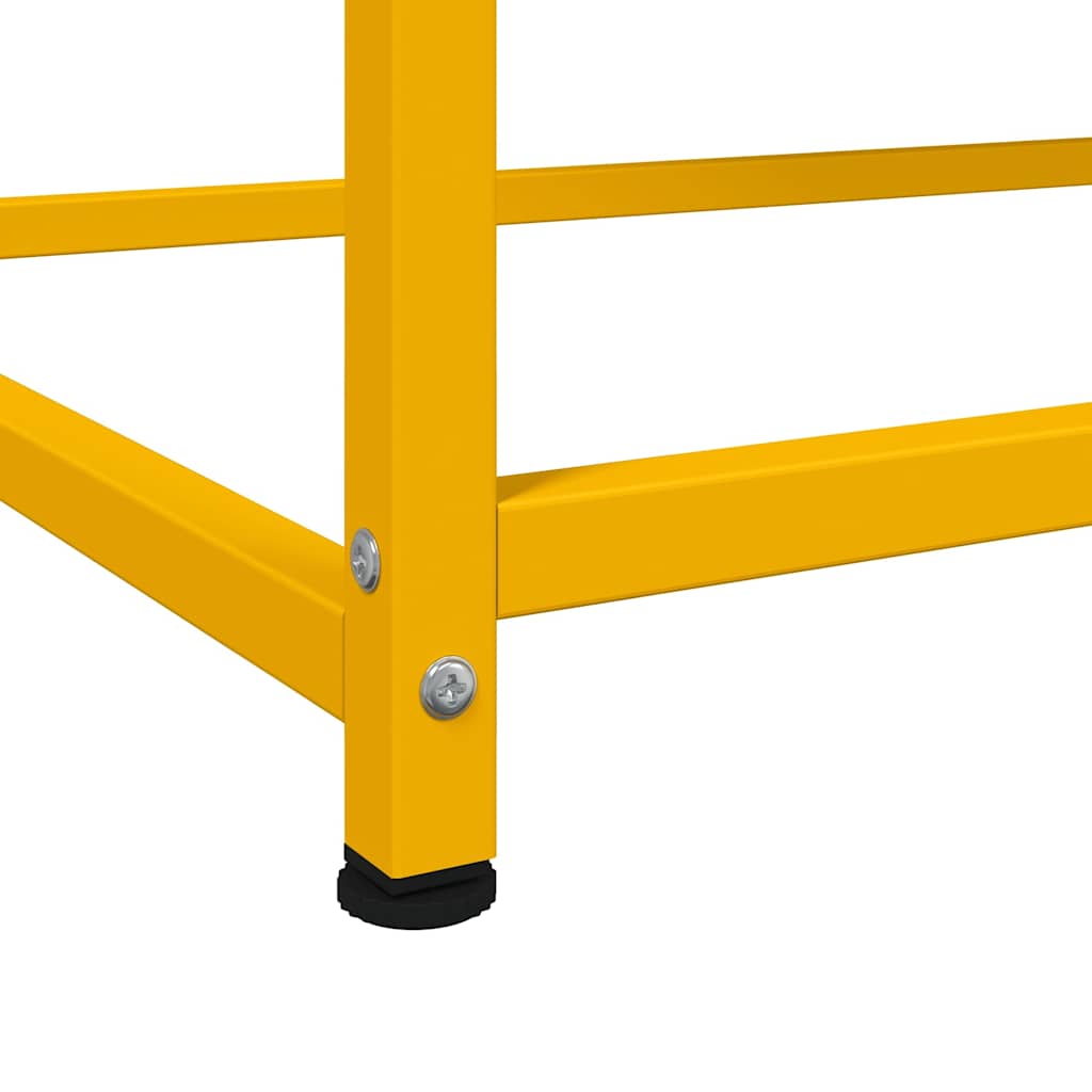 Μπουφές Μουσταρδί 100,5x39x107 εκ. από Ατσάλι 11