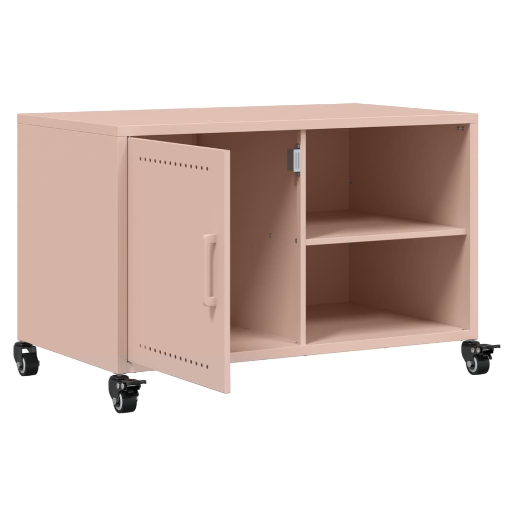 Έπιπλο Τηλεόρασης Ροζ 68 x 39 x 43,5 εκ. Χάλυβας 9