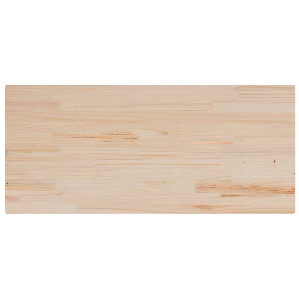 Επιφάνεια Τραπεζιού Ορθογώνια 90x40x1,7 εκ. Μασίφ Ξύλο Πεύκου 2