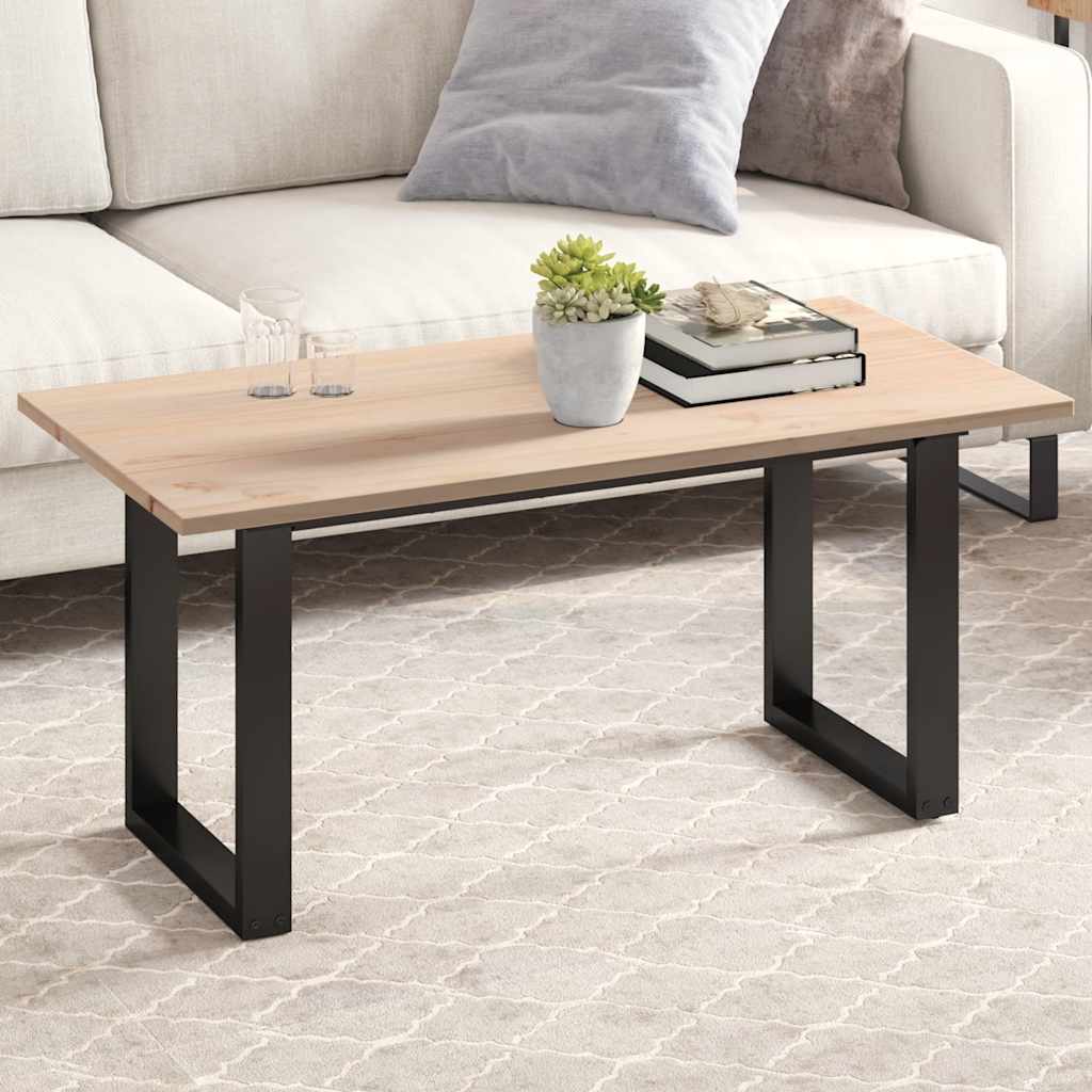 Επιφάνεια Τραπεζιού Ορθογώνια 100x50x1,7 εκ. Μασίφ Ξύλο Πεύκου 1