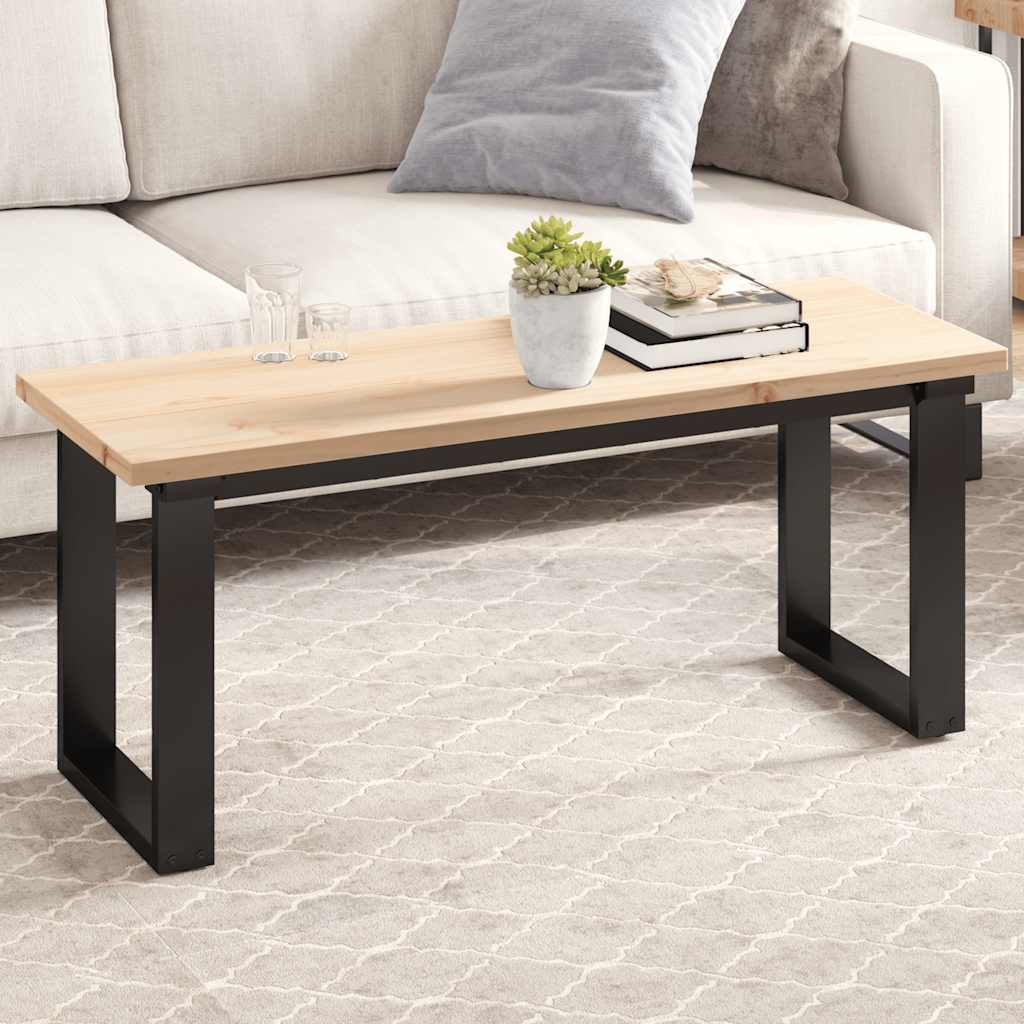 Επιφάνεια Τραπεζιού Ορθογώνια 110x40x2,5 εκ. Μασίφ Ξύλο Πεύκο 1