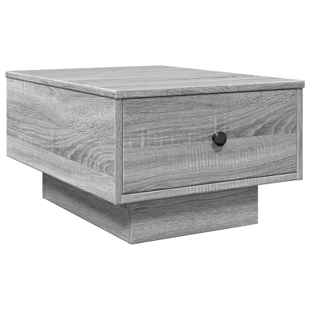 Τραπεζάκι Σαλονιού Γκρι Sonoma 60x45x31 εκ. Επεξεργασμένο Ξύλο 6