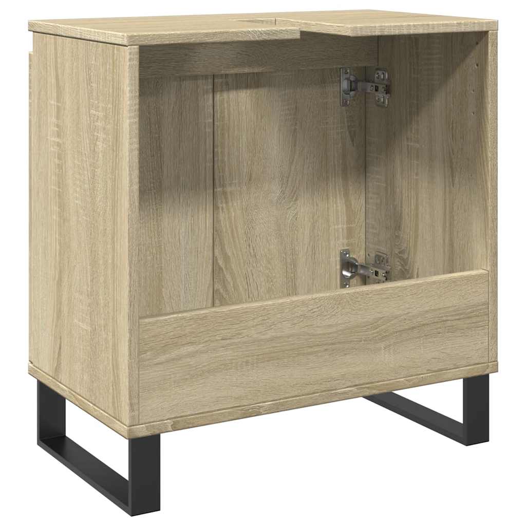 Ντουλάπι Μπάνιου Sonoma Δρυς 58 x 33 x 60 εκ. από Επεξεργ. Ξύλο 5