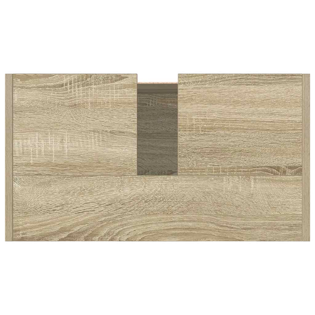 Ντουλάπι Μπάνιου Sonoma Δρυς 58 x 33 x 60 εκ. από Επεξεργ. Ξύλο 6