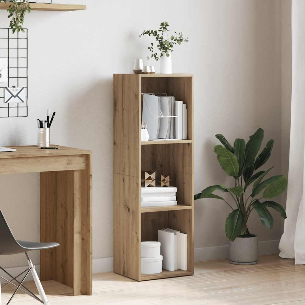 Βιβλιοθήκη Artisan Δρυς 36x30x114 εκ. Επεξεργασμένο Ξύλο 3