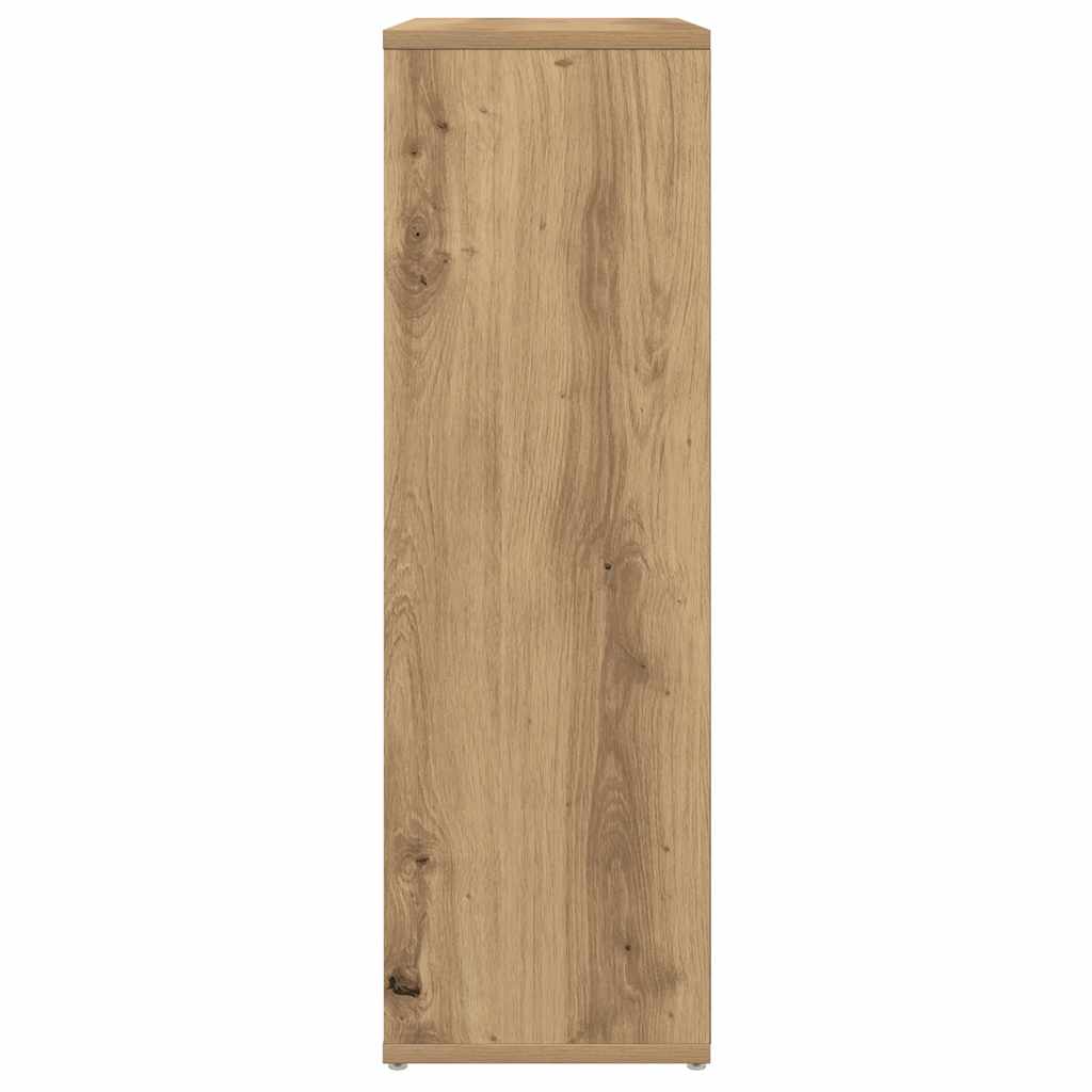 Βιβλιοθήκη Artisan Δρυς 50x25x80 εκ. Επεξεργασμένο Ξύλο 6