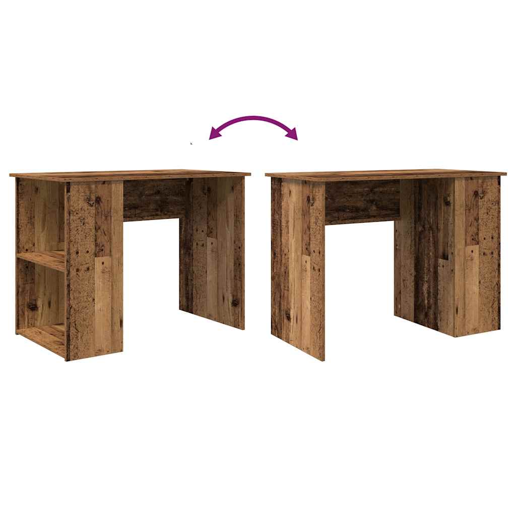 Γραφείο  Παλιό ξύλο 100x55x75 cm Κατασκευασμένο ξύλο 7