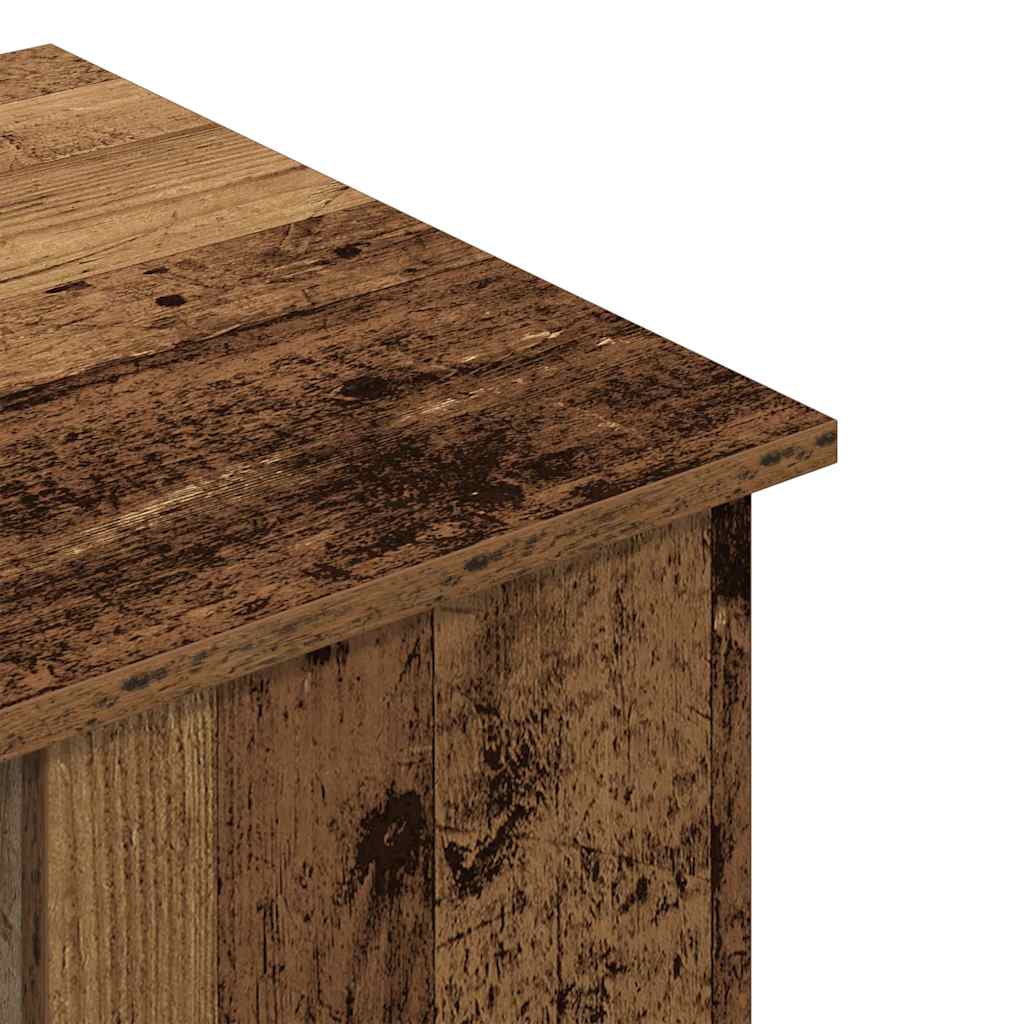 Γραφείο  Παλιό ξύλο 100x55x75 cm Κατασκευασμένο ξύλο 8