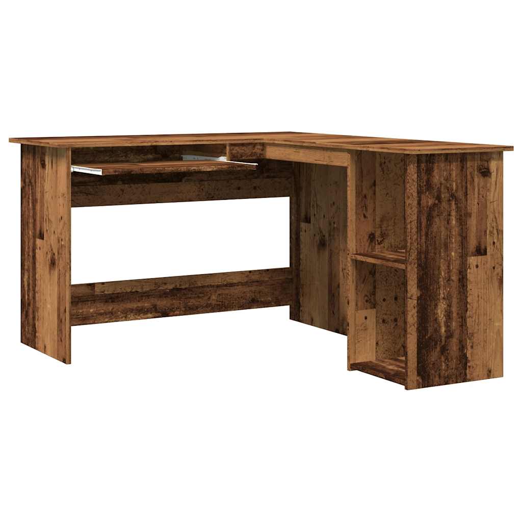 Γραφείο Γωνιακό Παλιό Ξύλο 120x140x75 εκ. Επεξεργασμένο Ξύλο 7