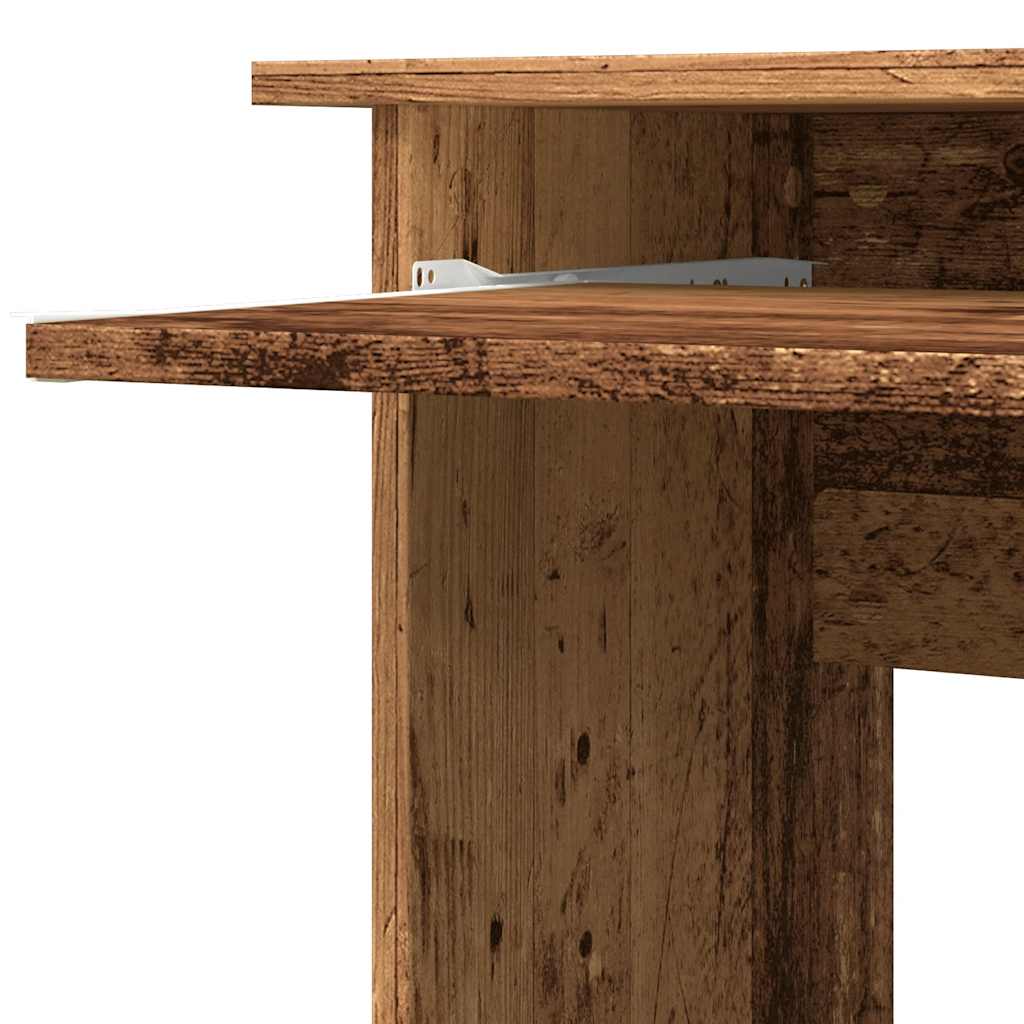 Γραφείο Γωνιακό Παλιό Ξύλο 120x140x75 εκ. Επεξεργασμένο Ξύλο 8