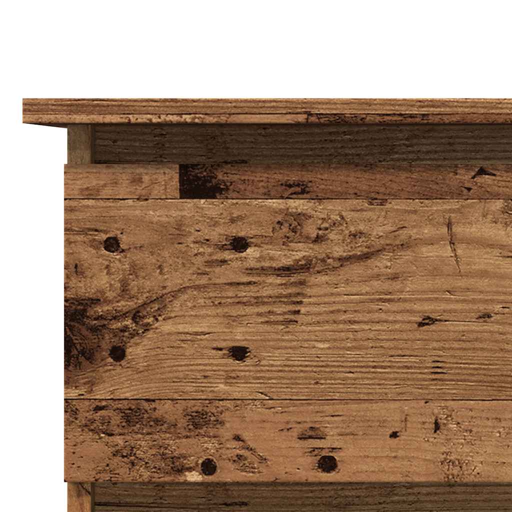 Γωνιακό γραφείο  Παλιό ξύλο 145x100x76 cm Κατασκευασμένο ξύλο 8