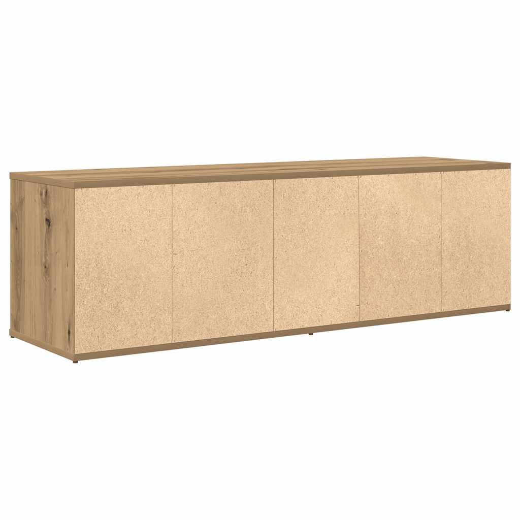 Έπιπλο Τηλεόρασης Τεχνίτης Δρυς 120x34x37 εκ. Επεξ. Ξύλο 6