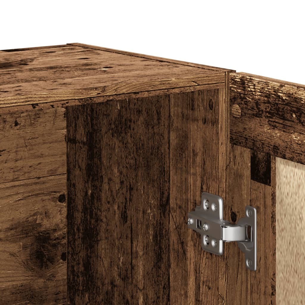 Βιβλιοθήκη Παλαιό Ξύλο 82,5 x 30,5 x 115 εκ. Επεξ. Ξύλο 9