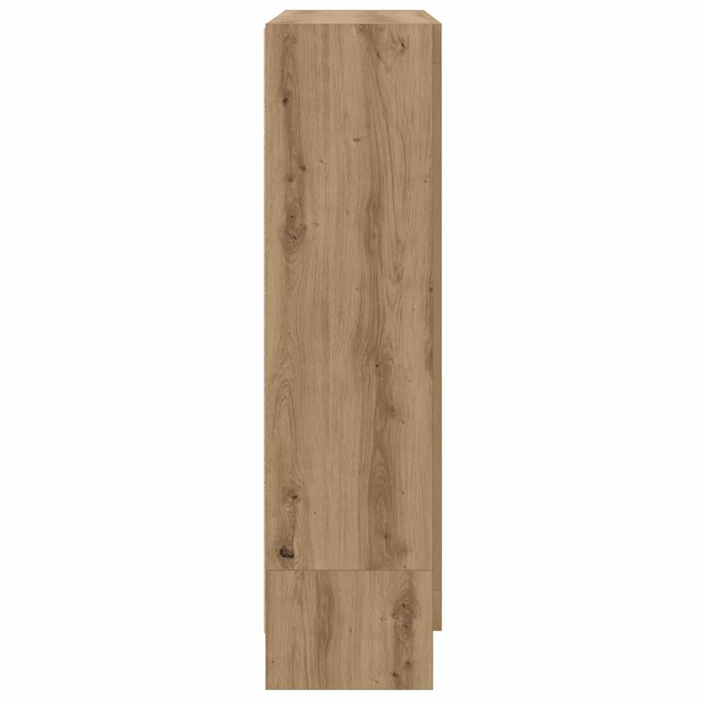 Βιβλιοθήκη Artisan Δρυς 82,5x30,5x115 εκ. Επεξεργασμένο Ξύλο 7