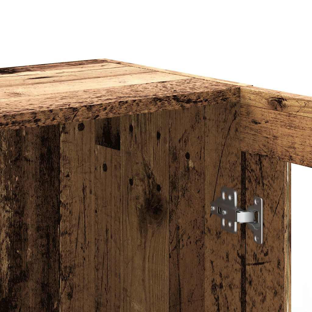 Βιβλιοθήκη Παλιό Ξύλο 82,5 x 30,5 x 80 εκ. Μοριοσανίδα 9