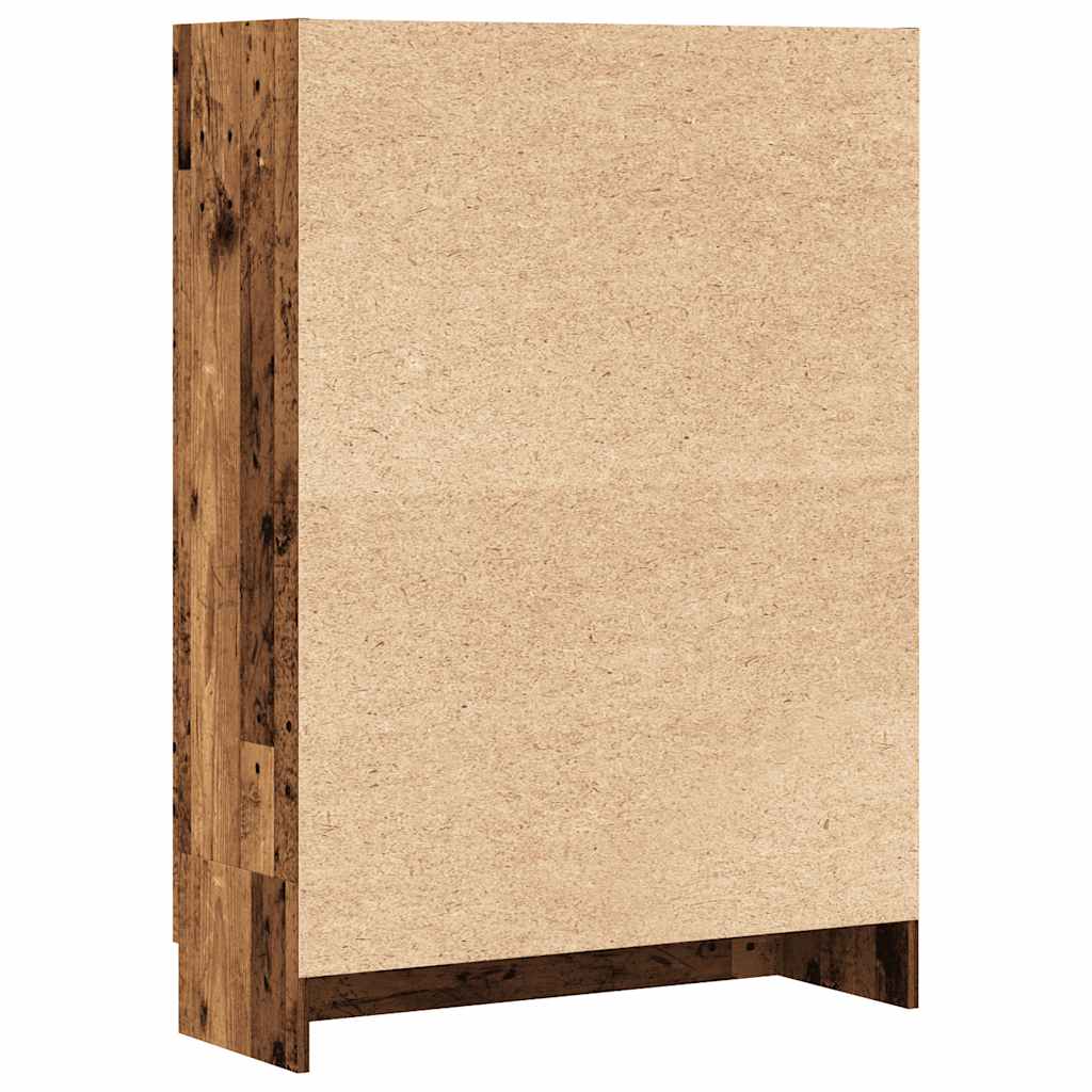 Βιβλιοθήκη Παλαιό Ξύλο 82,5 x 30,5 x 115 εκ. Επεξ. Ξύλο 7