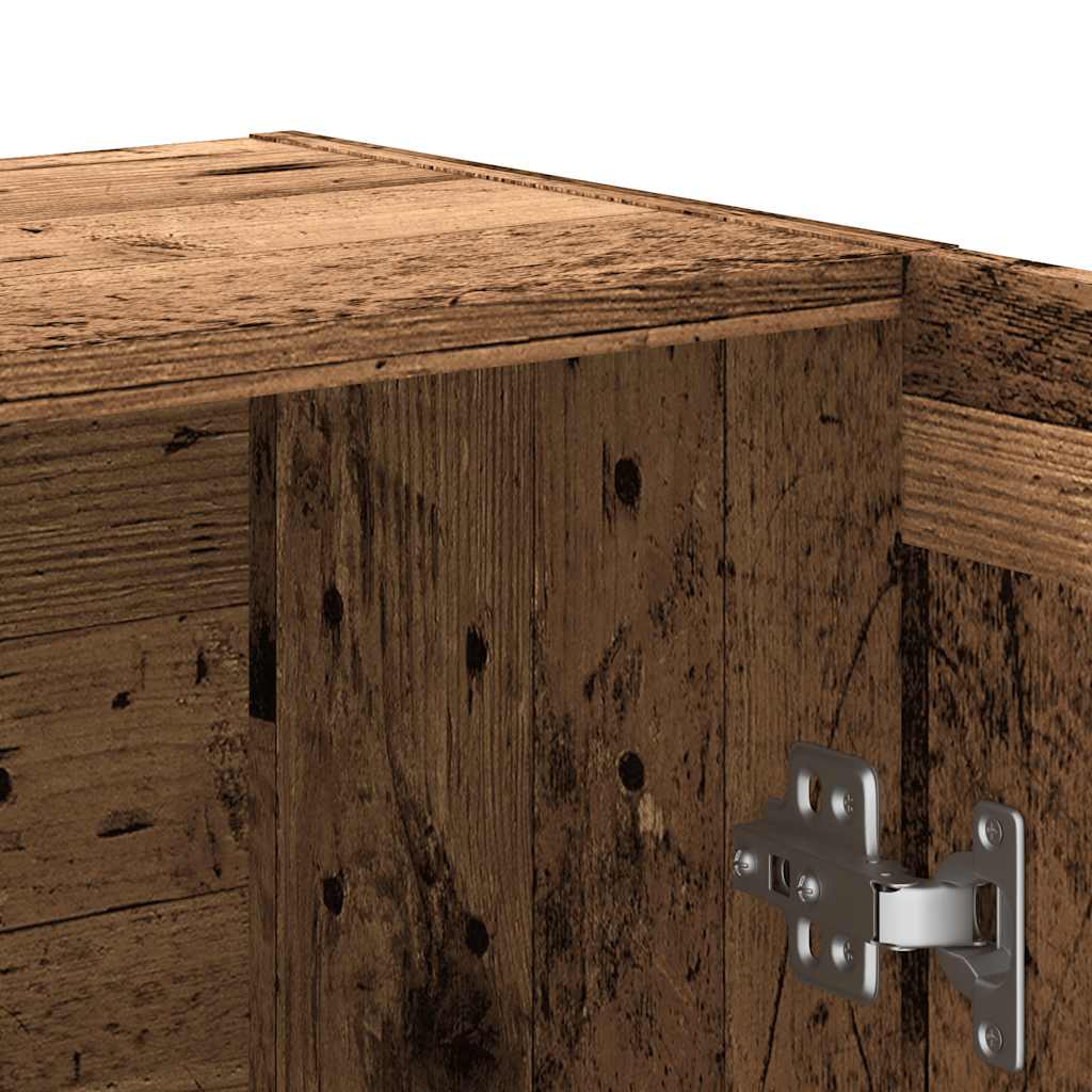 Βιβλιοθήκη Παλαιό Ξύλο 82,5 x 30,5 x 115 εκ. Επεξ. Ξύλο 9